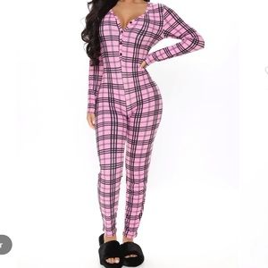 Fashion Nova pj jumpsuit onsie.